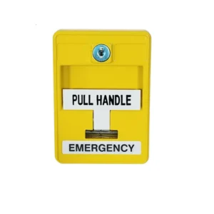 PULSADOR MANUAL DE EMERGENCIA AMARILLO